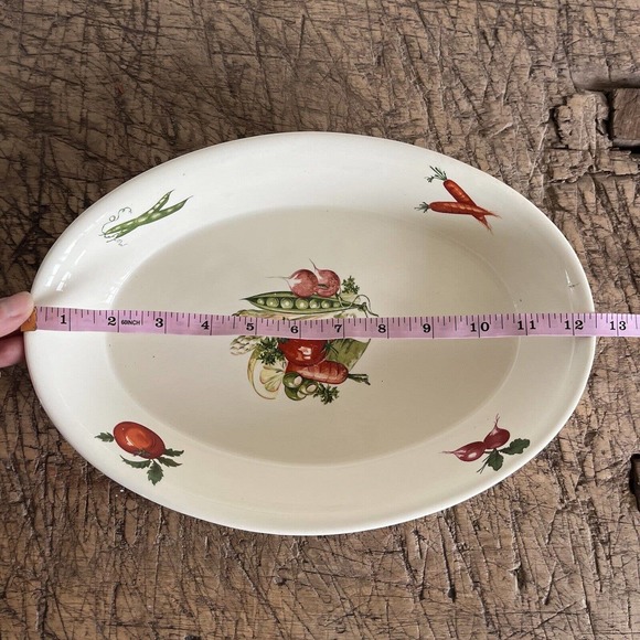 Egersund Scandinavian Vegetable Baking Dish Made in Norway 12.5" Vintage MCM - Picture 8 of 11